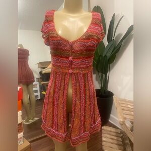 Vintage bohemian style top